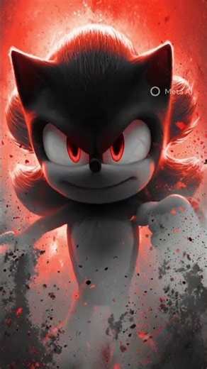 #sonic dark série o Sonic sombroso evil seu olhar maligno