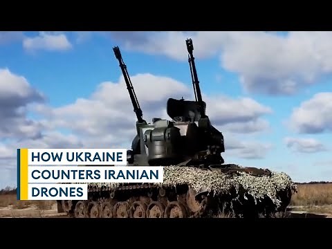 Ukraine: The German-made anti-aircraft gun taking down Russian drones