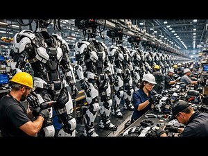 This is how a MILITARY EXOSKELETON is Manufactured: The Armor of the Future