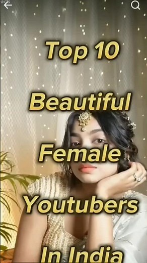 top 10 most beautiful female youtubers 2026 😍
