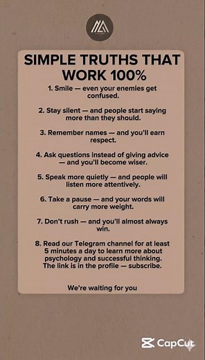 Simple truths that work 100%. #quotes #motivation #habitsthatchangeyourlife