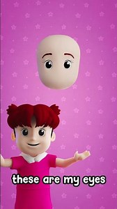 This Is My Head 👀👃| Song for Kids | Nursery Rhymes #english #kids #preschool #learning #cartoon