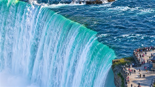 Would you stand this close to Niagara’s massive water curtain?