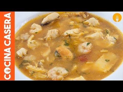 Sopa de pescado sencilla