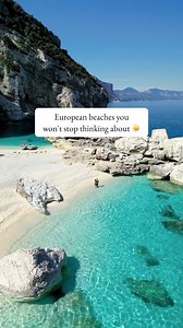 Dreaming of sandy shores and crystal-clear waters? Europe’s coastline is a treasure trove of breathtaking beaches. ✨ Join us as we explore four must-visit destinations! 🏖️ 🇮🇹 Cala Mariolu, Sardinia, Italy: This hidden gem is like something out of a postcard. Crystal-clear waters, smooth pebbles, and dramatic limestone cliffs make it a snorkeler’s dream. Ready for an adventure? Hike or take a boat to reach this secluded paradise. 🚤 💖 🇬🇷 Blue Lagoon, Halkidiki, Greece: Think turquoise water