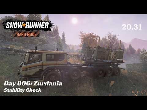 SnowRunner Hard Mode - R20 E31 - Stability Check