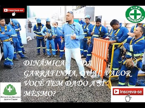 Como fazer melhor, o DDS; Dinâmica da Garrafinha, reflexão sobre qual valor você tem dado a si mesmo