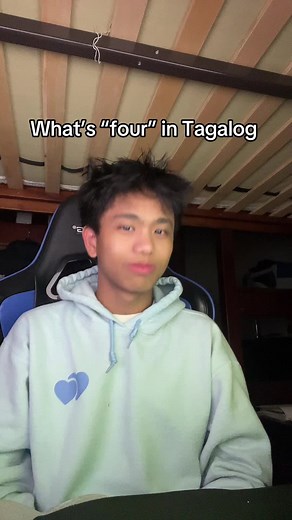 Paano Sabihin ang 'Apat' sa Tagalog