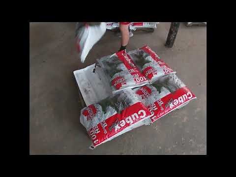 How to stack a ton of wood pellets