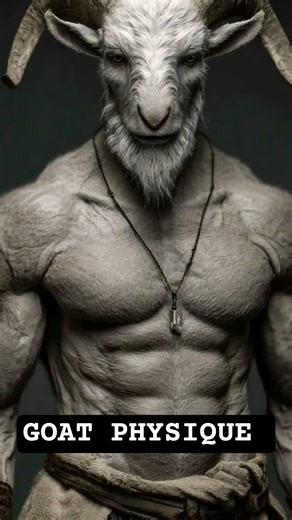 Goat Physique in Human Form #shorts