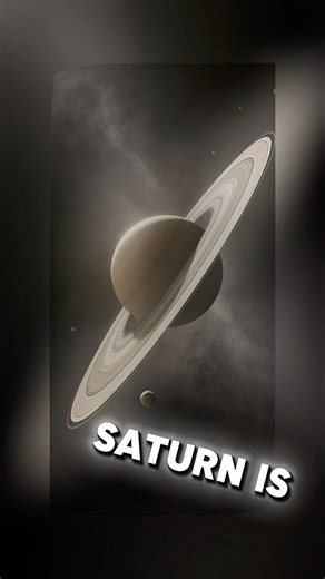 Saturn Could Float on Water 😳