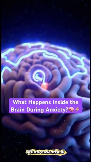What Happens Inside the Brain During Anxiety? #science #anxiety