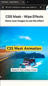 CSS Mask Wipe Effect – Can it power a slideshow?
