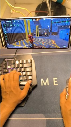 How to play free fire with keyboard mouse in mobile | ⌨️ 🖱📱 full setup without app no activation