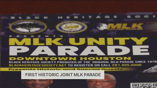 Historic MLK unity parade debuts in Houston after 30 years
