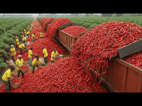 Revealing Inside the Hot Sauce Factory — Uncovering the Entire Production Process!