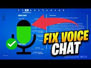 How To Fix Voice Chat Not Working On Fortnite (2026)