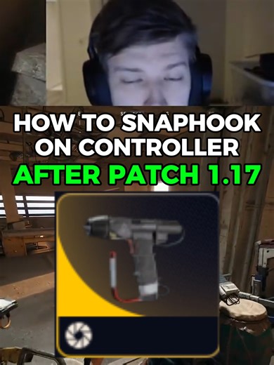 How To Do The SNAPHOOK Tech on CONTROLLER (AFTER PATCH 1.17) #arcraiders #controller #tips #fyp #movement