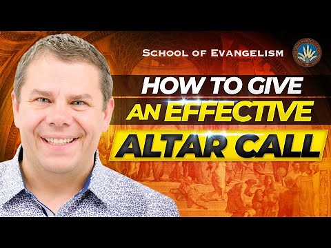 How to Give an Effective Altar Call | Evangelist Daniel King