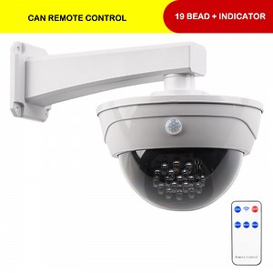 [Hot Item] New Design Human Body Sensor Light with Solar Panel Solar Simulation Camera Monitoring Light Human Body Induction Wall Light