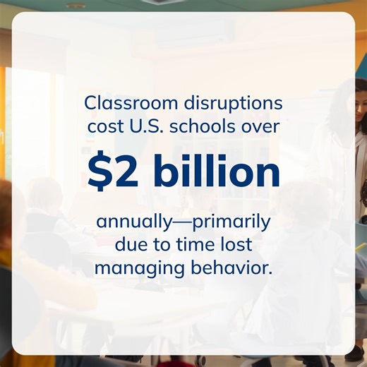 7.7K views · 20 reactions | Did you know classroom disruptions cost...