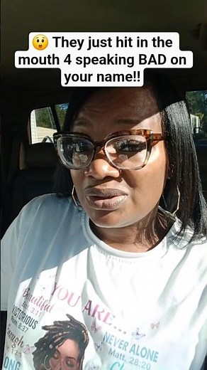 😲 They got hit in the mouth 4 playing with your name‼️ GOD DON'T PLAY ABOUT YOU‼️ #Genisis12:3 #fyp