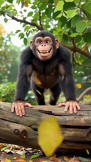 Monkey Push-Up Master Shows Off His Strength! 🐒💥