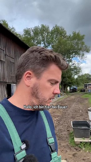 Bauer Bruno weiß eben, womit er mich kriegt: Hausmannskost, Tiere und… Neuigkeiten 😊 #ralfderbauernreporter | Ralf Herrmann