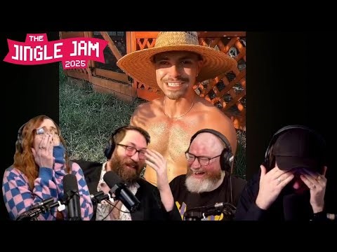 Simon, Tom, Harry and Lydia watch Simon's important videos | Yogscast Jingle Jam 2025