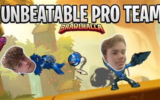 【搬运】【音量注意】最厉害的火箭'   最厉害的手刃暴打RANKED 2V2 (Brawlhalla游戏实况/有趣时刻)