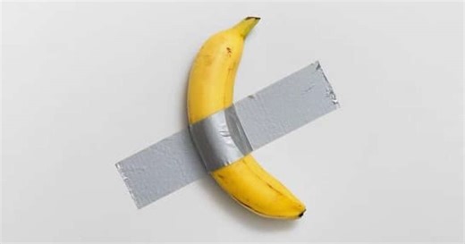 Banana de R$ 35 milhões não é só obra de arte, é peça de propaganda