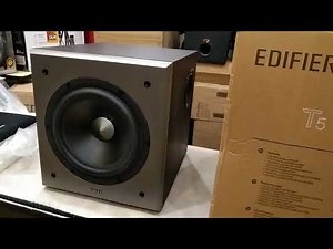 Edifier T5 Subwoofer || General Review About Quality || 🆕 (‪@redonwebtv7300‬ )