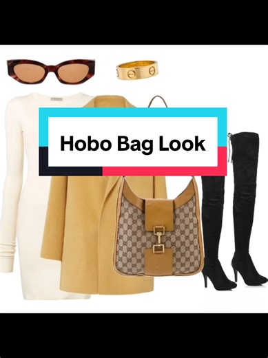 The Hobo bag look is back! Specifically, popularized by Bella Hadid rocking the Coach Brooklyn bag. We thought we would show you how to get the look with a preowned Gucci Hobo bag. Would you wear this look?