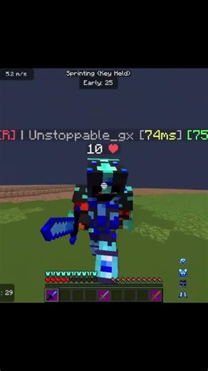 I Took Down HT4 In Sword Minecraft! #minecraft #minecraftshorts #shorts #server #sword #viral