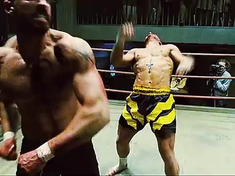 Mixed Martial Arts Combat Showdown in Arena