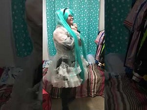 Clear PVC Miku Maid Dress Cuffs and Stuffs
