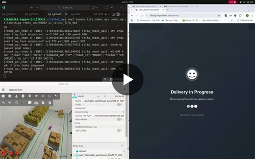 #ros2 #robotics #amr #gazeboharmonic #autonomousnavigation #engineering #telkomuniversity #embeddedsystems #websocket #techcommunity | Rifqy Fachrizi