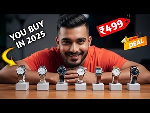 Top 5 Watches Under ₹500 In 2025 | You Must See! 🔥