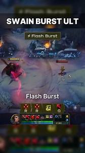 Make sure you use this Burst Combo on Swain. Enemies can't react in time. 👉 Full Swain Ultimate Guide on my page (25 min) #LeagueOfLegends #Swain #GamingReels #LoL | Zoose