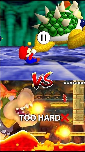 EASIEST vs HARDEST Mario Boss Battles 👀