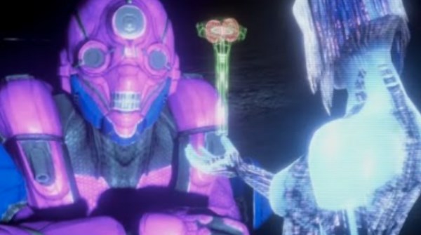 Halo 3 - Master Chief Tries On The New MCC Armors