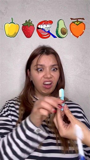 Big or Small challenge😂Gummy toothbrush😁candy or small avocado?#shorts Best😲video by Hmelkofm#4766