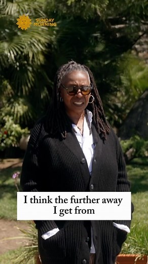 25K views · 372 reactions | “I’m ready to not be scrutinized quite as tightly as I am”: @whoopigoldberg shares the journey that took her from a public housing project in New York to a peaceful hideaway with a view on the island of Sardinia. | CBS Sunday Morning | Facebook