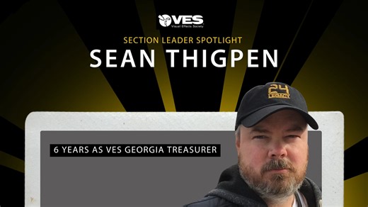 As we continue the countdown to the #VESHonors Celebration, we proudly highlight the Section Leaders who have made a significant impact in VFX communities around the world. Our next spotlight features Sean Thigpen, who has dedicated 6 years as VES Georgia Treasurer. Keep an eye out for more leader highlights as we approach the big event! | Visual Effects Society | Facebook