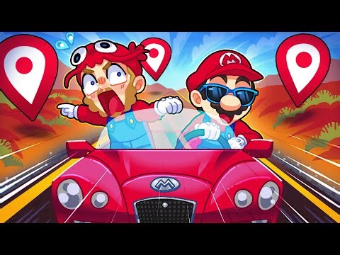 Mario Odyssey Geoguessr ROAD TRIP!