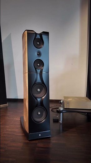 Daft Punk on actual gold plated Gold Note XS-85 speakers during High End Munich