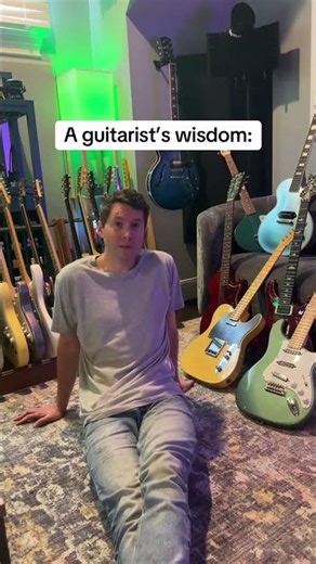 Every guitarist eventually learns this