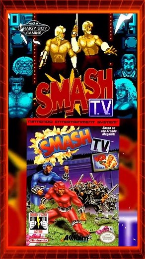 Smash TV NES Gameplay. #retrogaming #arcade