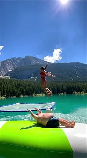 Most beautiful airbag jump!!😱🔥 #beautiful #amazing #adventure #trendingshorts #viralreels