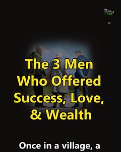 30K views · 1.3K reactions | The 3 Men Who Offered Success, Love & Wealth | The meaning of life | Facebook